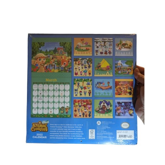 Animal Crossing New Horizons 2022 Calendar Collectible Official Nintendo New - Picture 6 of 11